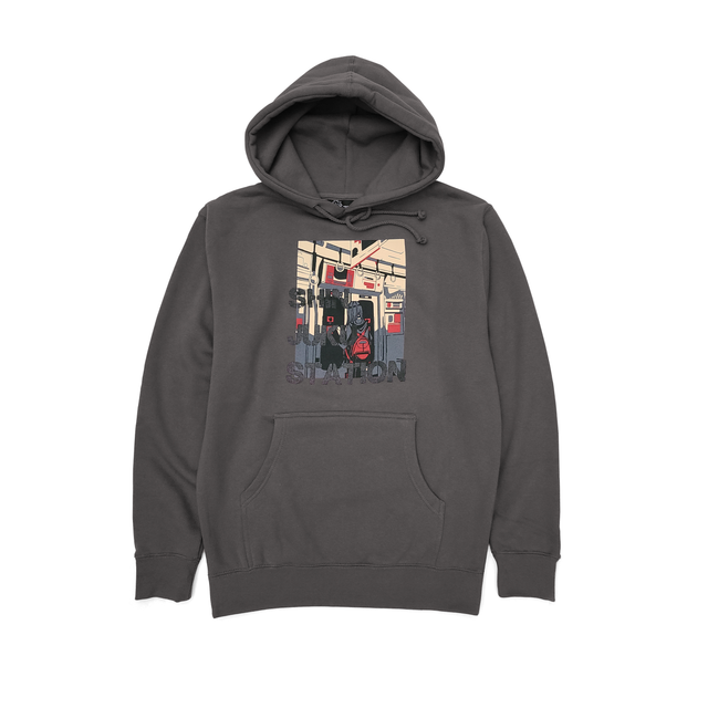 Shinjuku Station "Charcoal" - Hoodie