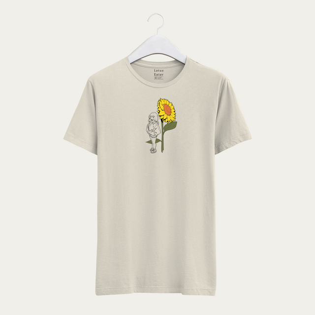 Lotus Eater T-Shirt and Tops. Anime Inspired Sunflower and Girl